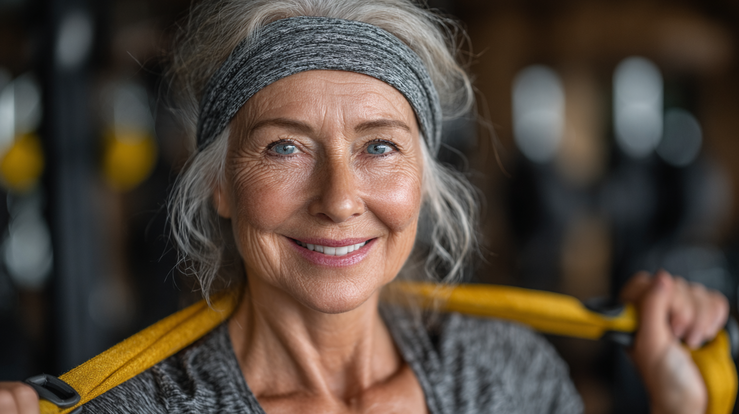 Досвідчений інструктор з фітнесу демонструє правильну техніку